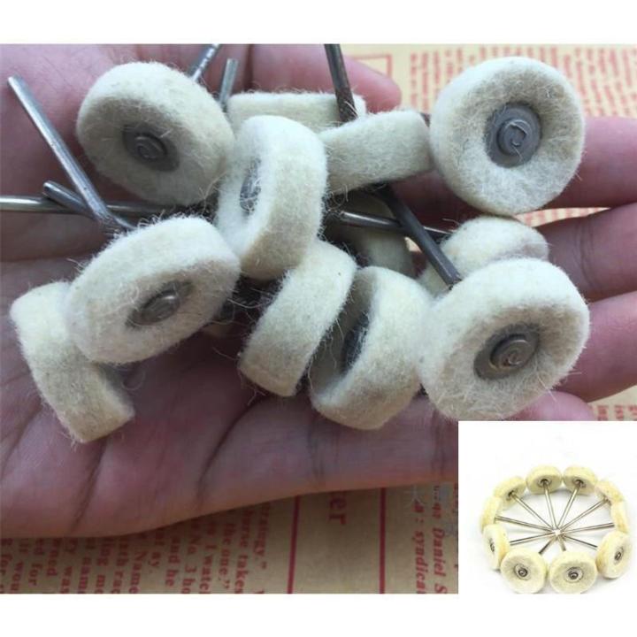 Bộ 5/10 pad nỉ đánh bóng 25mm