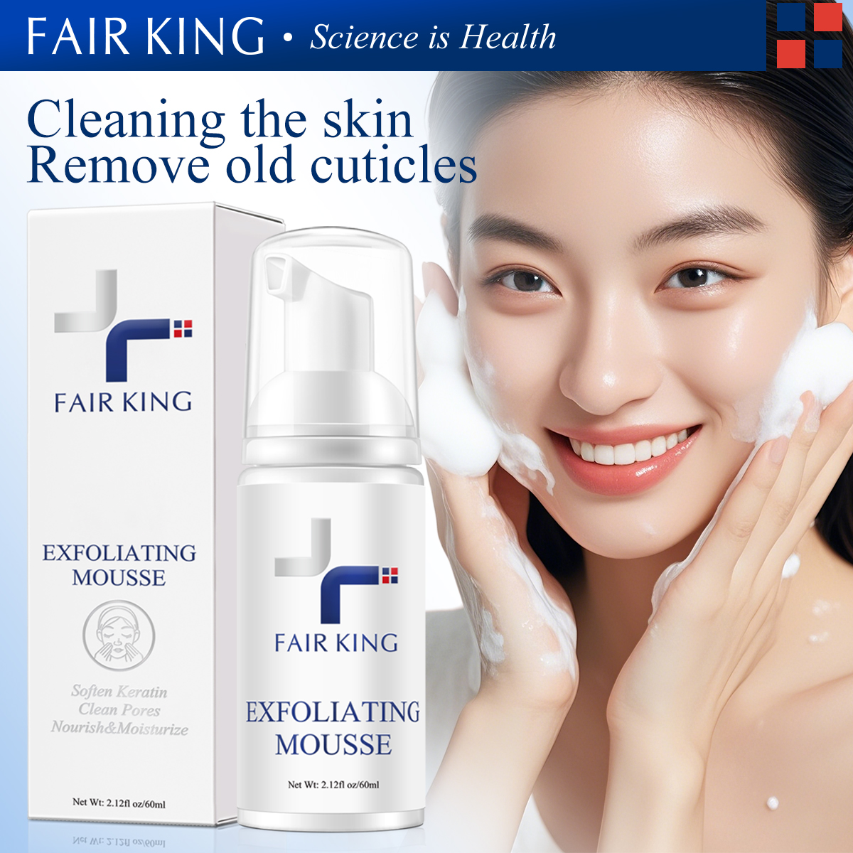 FAIR KING Gel tẩy tế bào chết cho mặt Tẩy tế bào chết da mặt Loại bỏ sâu Làm sạch tất cả các loại da Kem tẩy tế bào chết dưỡng ẩm mịn da - intl