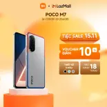 Điện thoại POCO M7 (6+128GB l 8+256GB) | Màn 6.9" FHD+ | Snapdragon® 685 | Pin khủng 7000mAh | Camera 50MP