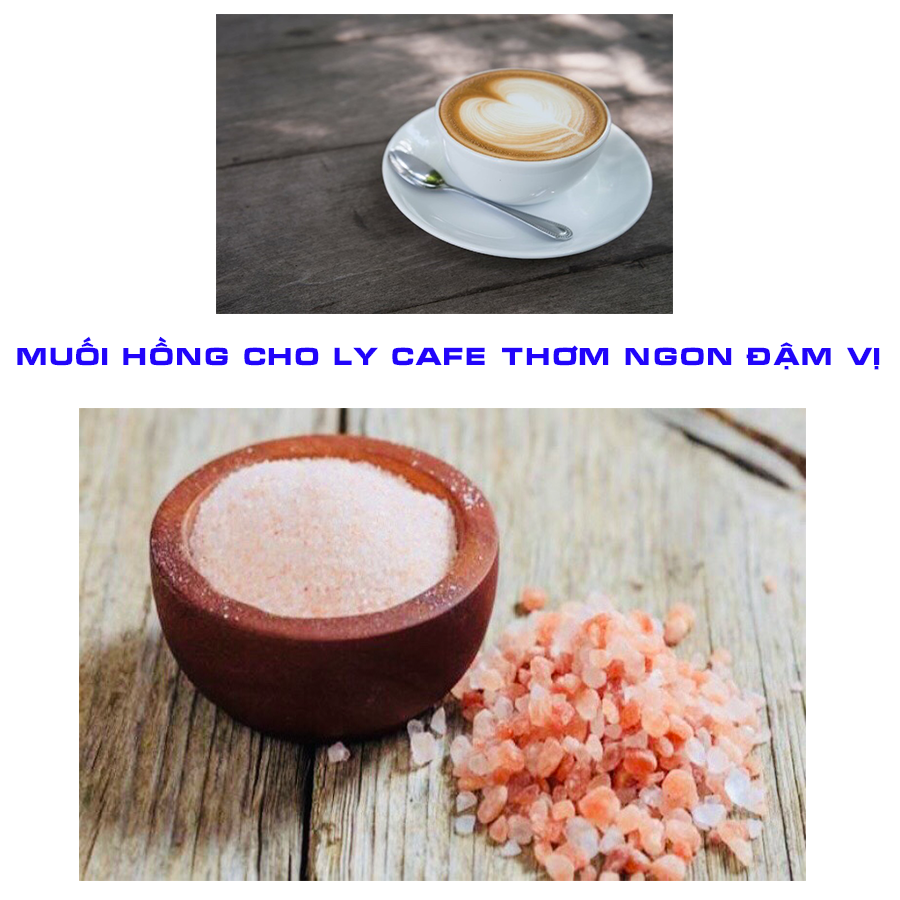 Cà phê muối himalaya - nguyên liệu pha chế