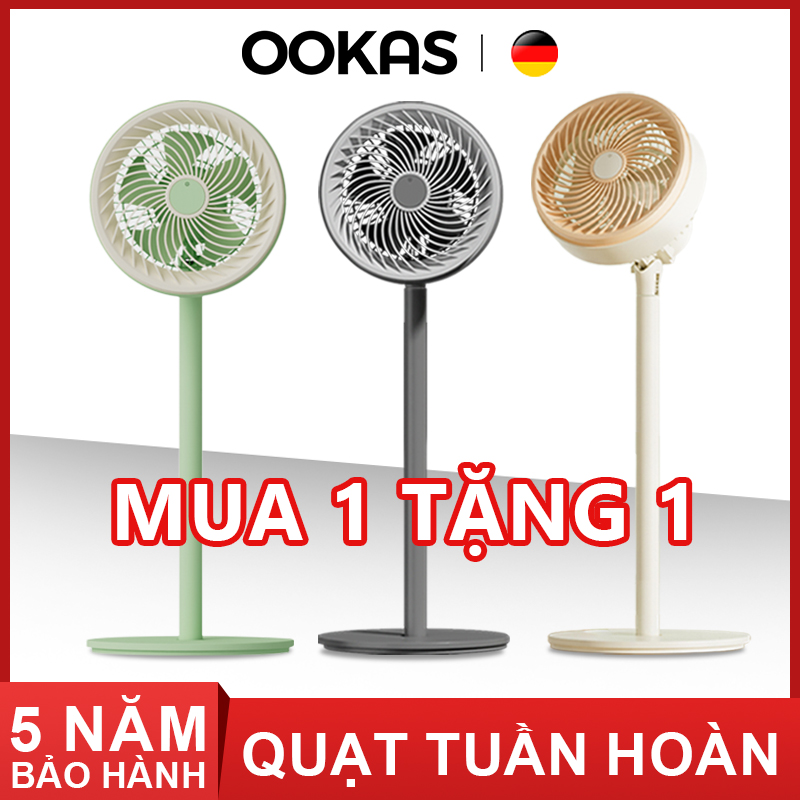 OOKAS quạt đứng quạt máy quạt cây đứng quạt cắm điện 220V  Quạt tuần hoàn