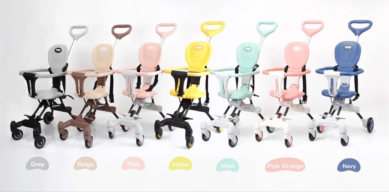 Xe đẩy gấp gọn olwen tobé cho em bé xe gấp gọn siêu nhẹ cho bé từ 6-36 tháng