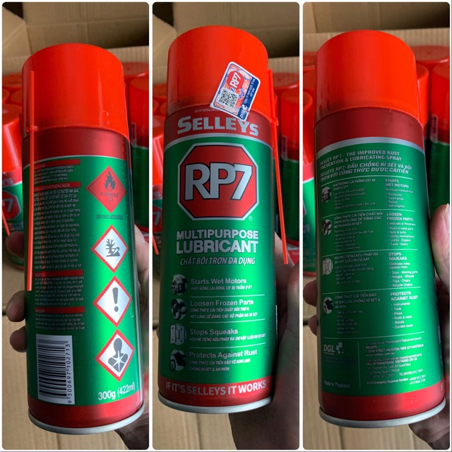 .rp7 xịt chống rỉ hàng chính hãng 300g-422ml