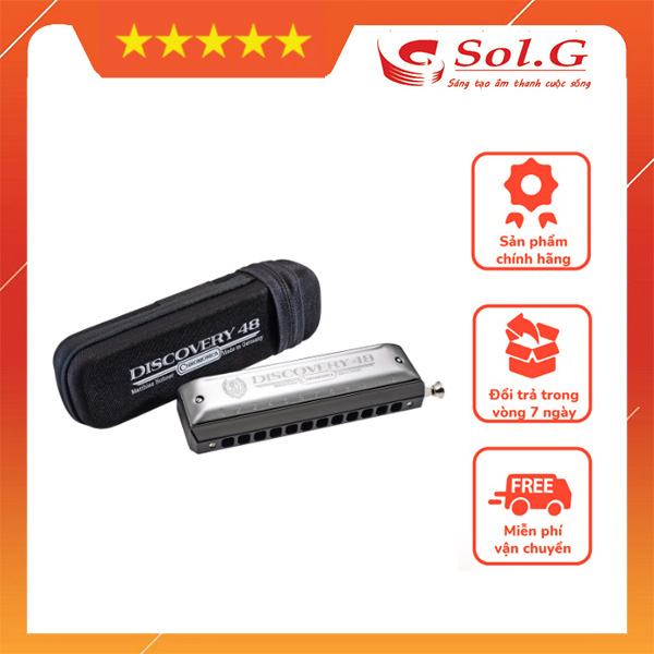 Kèn harmonica Chromatic Hohner Discovery M754201 Phân phối chính hãng SolG