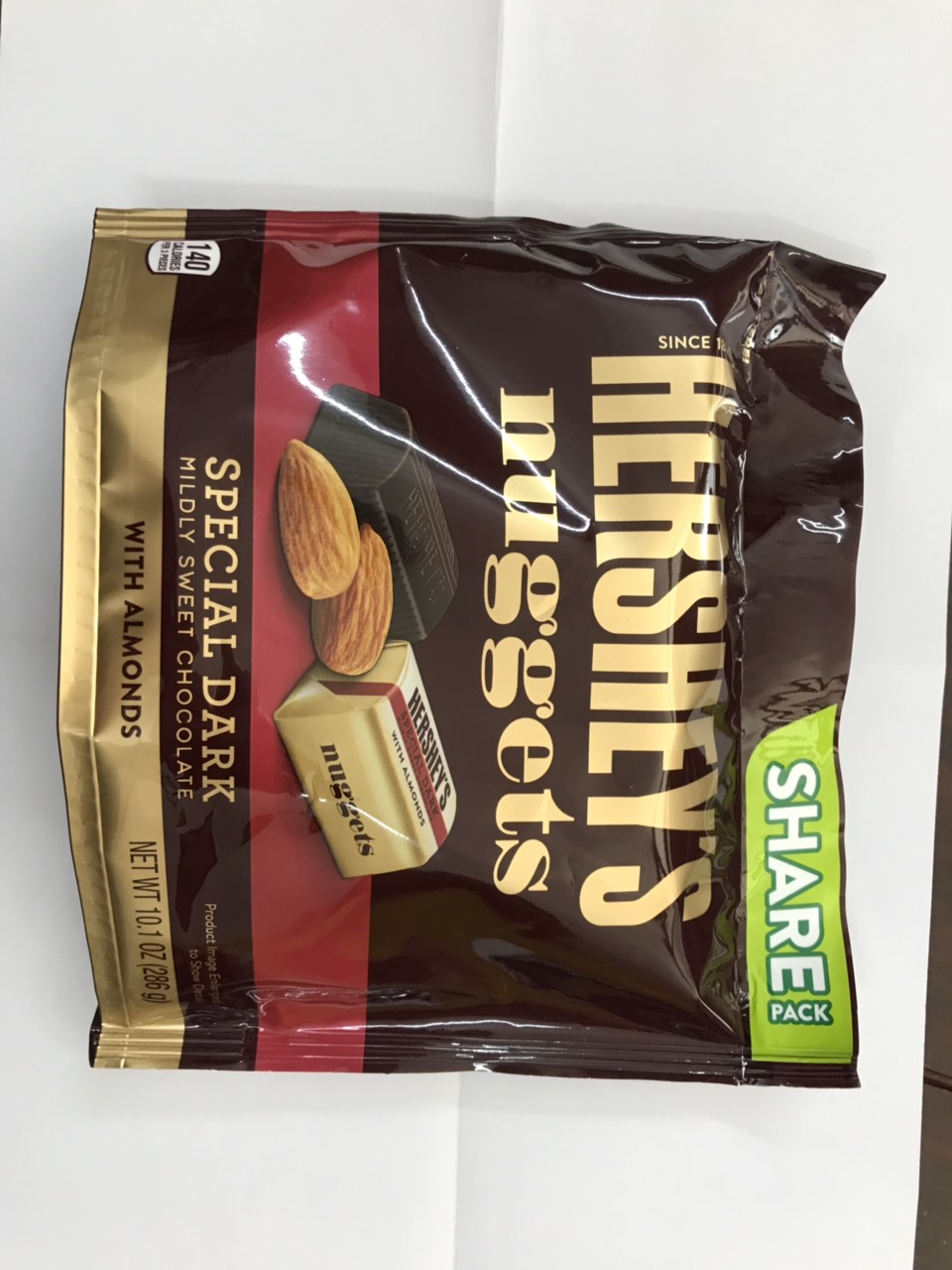 Kẹo socola hershey's nuggets - 299g