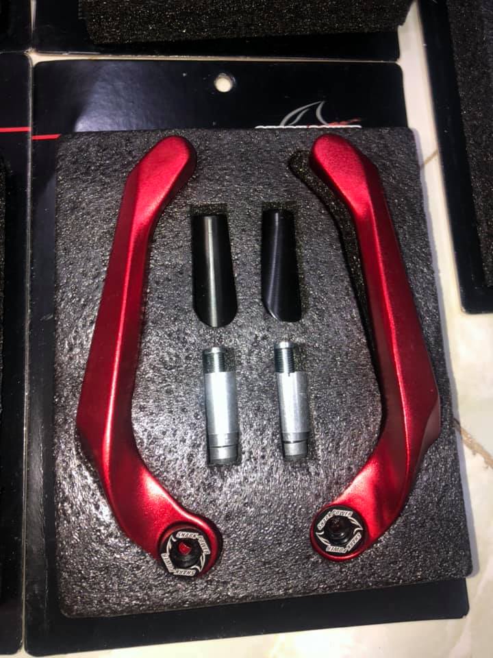 Bảo vệ tay thắng tay côn nhôm cnc shark power