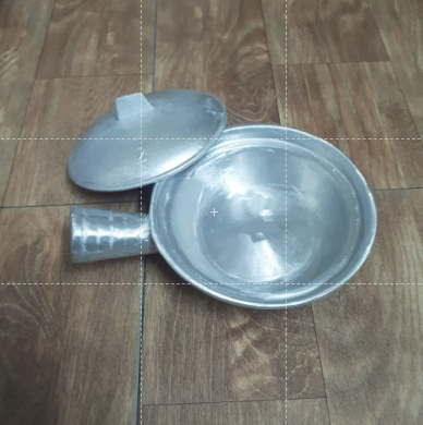 Niêu cơm tay cầm, Thố tay cầm bằng gang đúc nguyên khối size 16cm