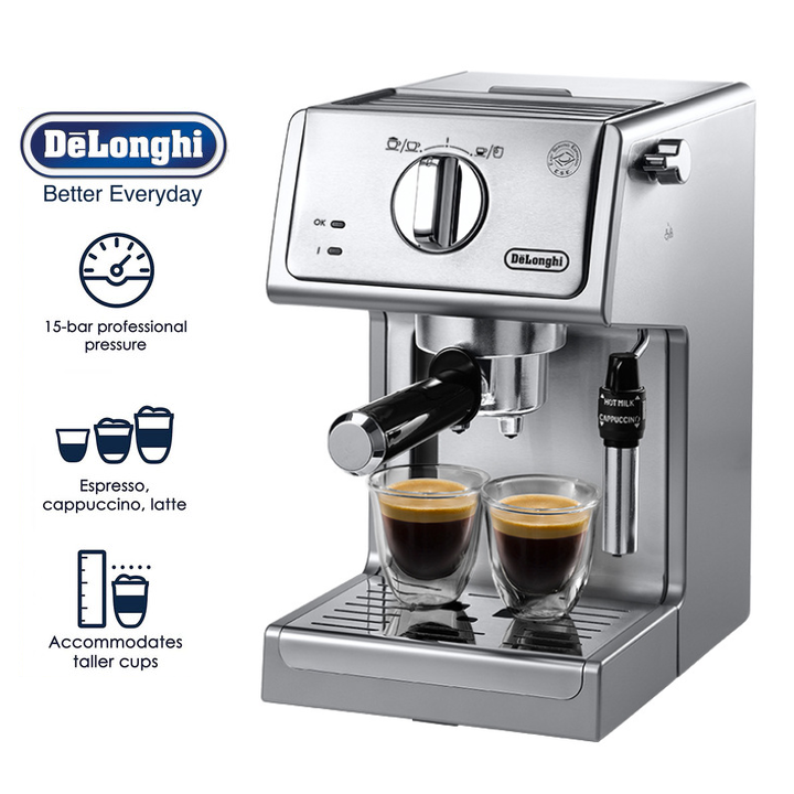 Máy pha cà phê Espresso nhãn hiệu Delonghi ECP36.31 công suất 1100W - Hàng chính hãng