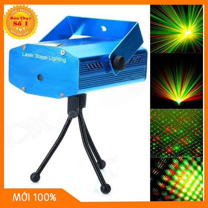 Đèn laze sân khấu, Đèn chiếu Laze mini trang trí sân khấu, Đèn Chiếu Laser Vũ Trường Cảm Biến Âm Thanh. Đèn Chiếu Lazer Mini MGY Trang Trí Sân Khấu Vũ Trường, Quán Caffe, Nhà Hàng