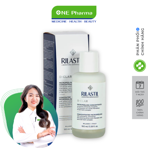 Dung Dịch Rilastil D-Clar Concentrated Micropeeling Tẩy Tế Bào Chết - 100ml