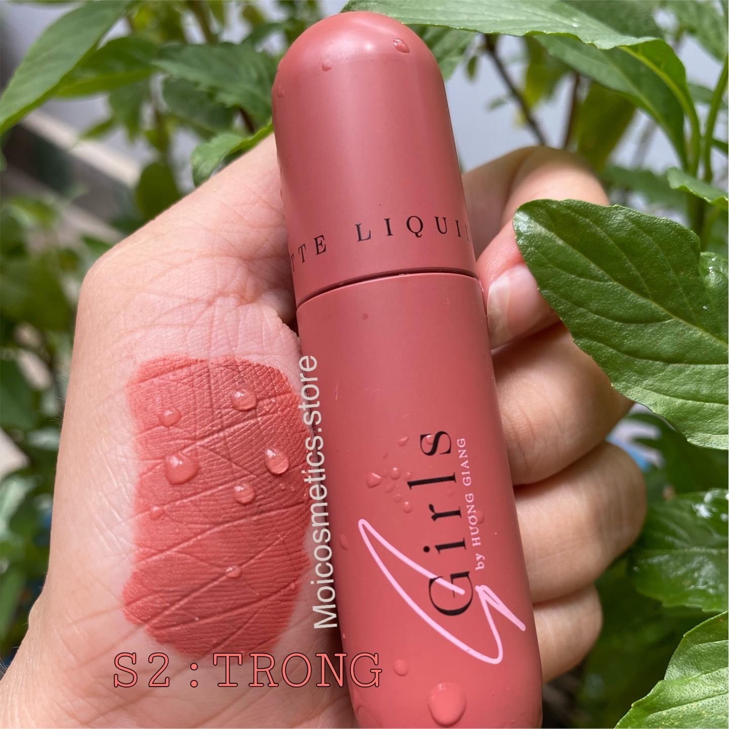 Son Kem Lì MOI SGrils by Hương Giang #2 Màu Cam Da Thương hiệu Hồ Ngọc Hà tại Hàn Quốc