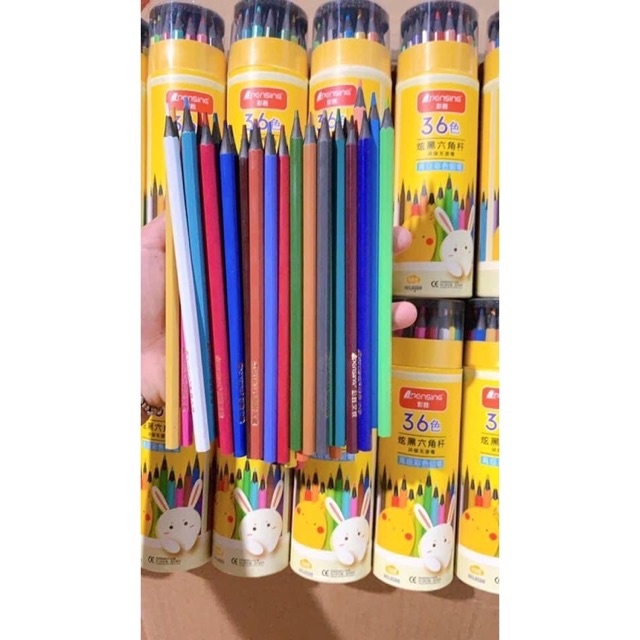 Bút chì màu hãng pensing 36 cây