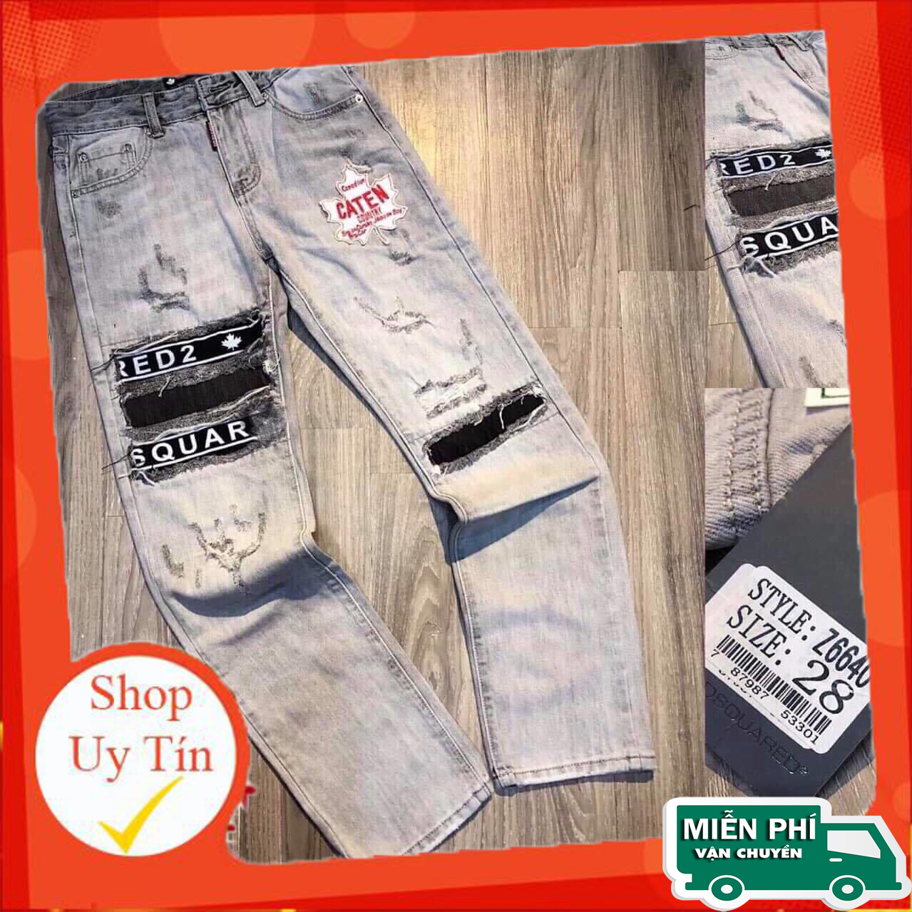 GUNOC - Quần Suông Ống Rộng - JN6640