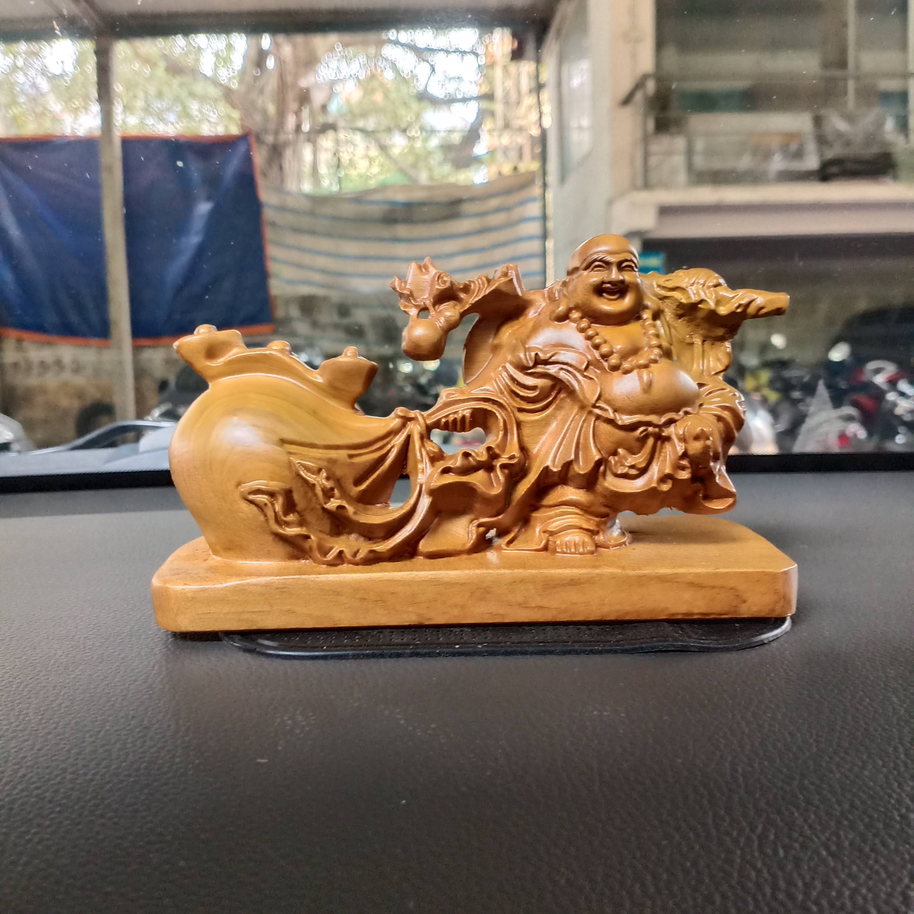 Tượng phật di lặc kéo bao tiền