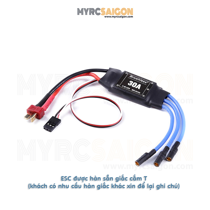 Esc brushless xxd 30a / 40a brushless