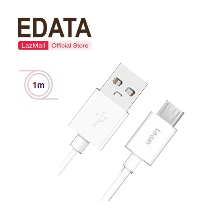 Cáp sạc nhanh Lecun V8 chân Micro dây nhựa siêu bền dài 1M cho Android