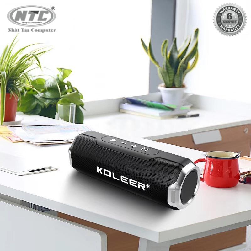 Loa bluetooth koleer s218 công suất 10w bass cực mạnh siêu hay- hỗ trợ thẻ nhớ/usb/aux/fm - phụ kiện 1986