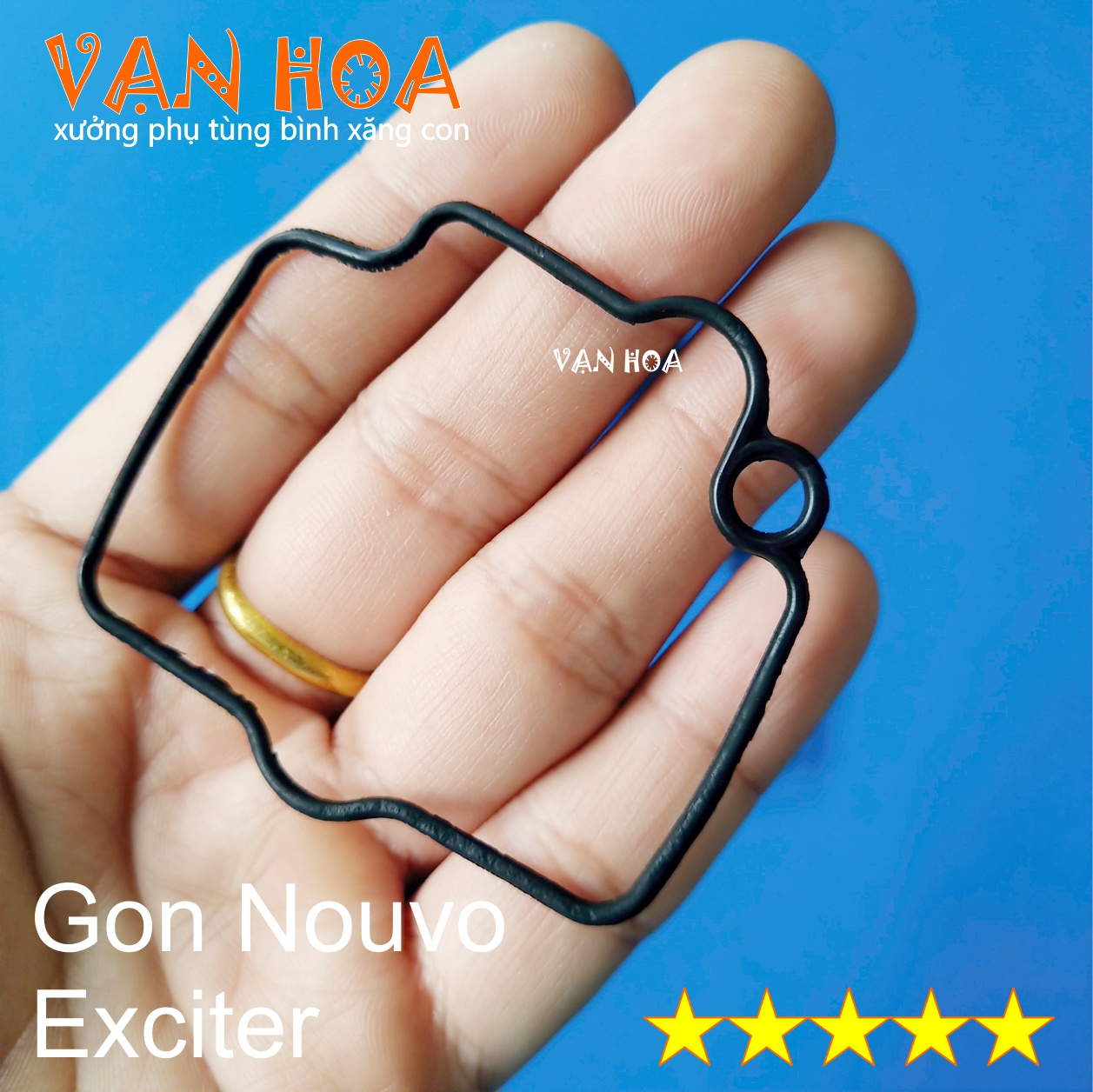 Gon chén bình xăng NOUVO, EXCITER XƯỞNG SẢN XUẤT PHỤ TÙNG BÌNH XĂNG CON VẠN HOA, MADE IN VIET NAM