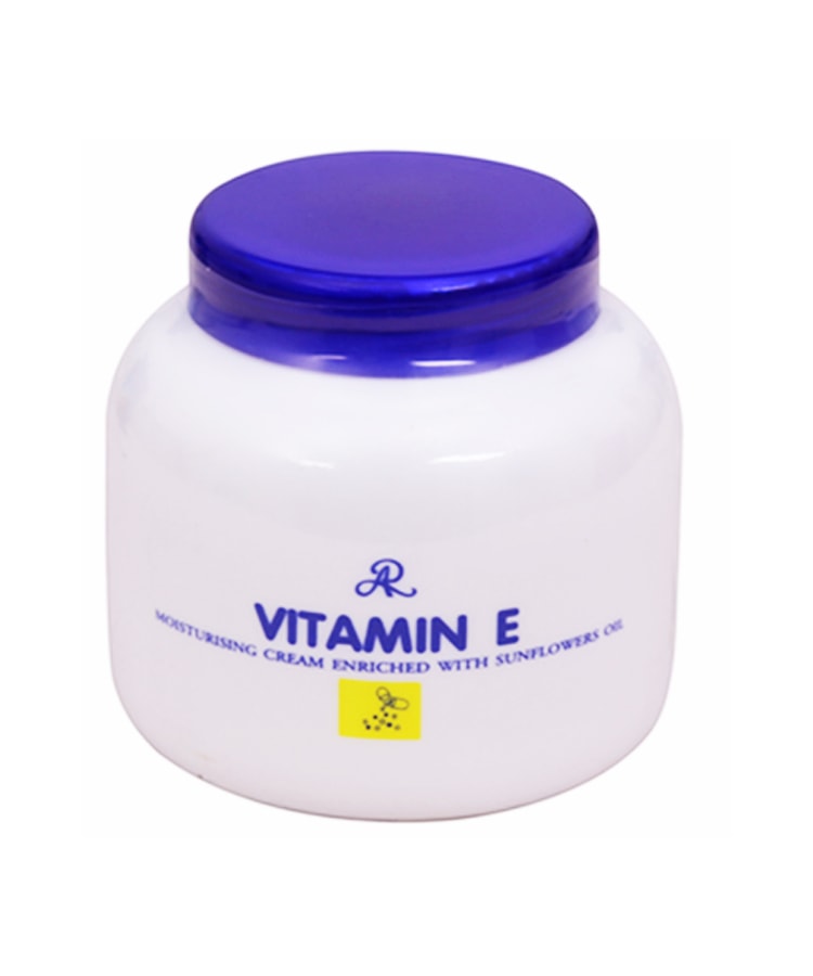 Kem dưỡng da Vitamin E Aron Thái Lan 200ml bổ sung độ ẩm, dưỡng trắng, làm mờ vết thâm, chống nắng, chống lão hóa hiệu quả