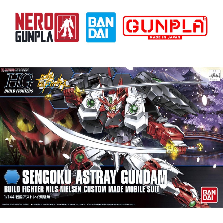 Mô Hình Lắp Ráp Bandai Gunpla HG BF 1/144 Sengoku Astray Gundam