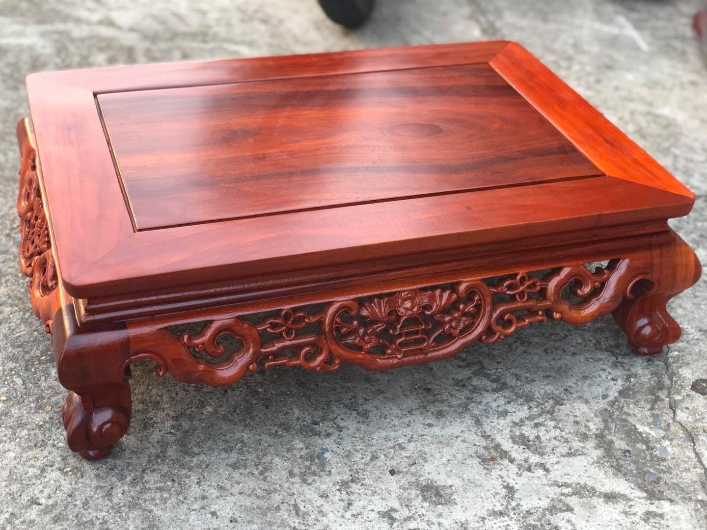 Bàn Osin Kiểu Nhật Gỗ Hương cỡ kích thước 80x50x22