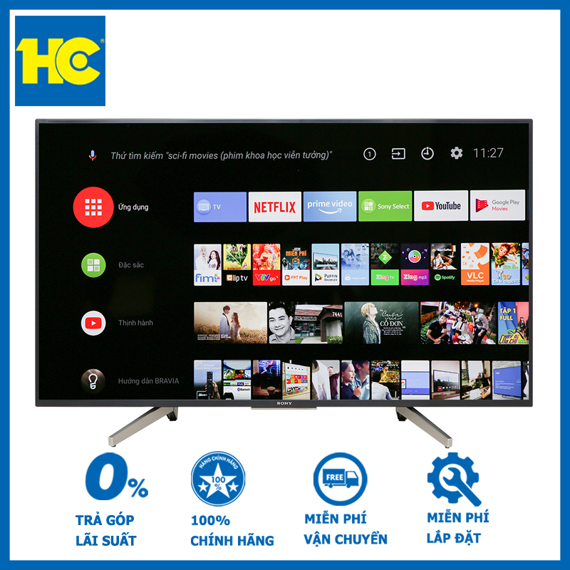 Smart tivi sony 43 inch full hd kdl-43w800g - bảo hành 2 năm - miễn phí vận chuyển & lắp đặt