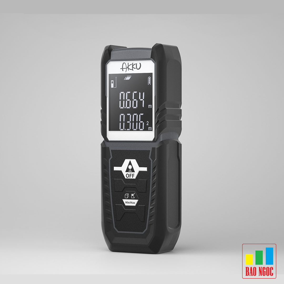 Máy đo khoảng cách laser akku ankhu 50m ak302 - xám