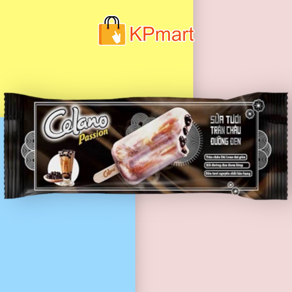 Kem sữa tươi trân châu đường đen Celano Passion 70ML
