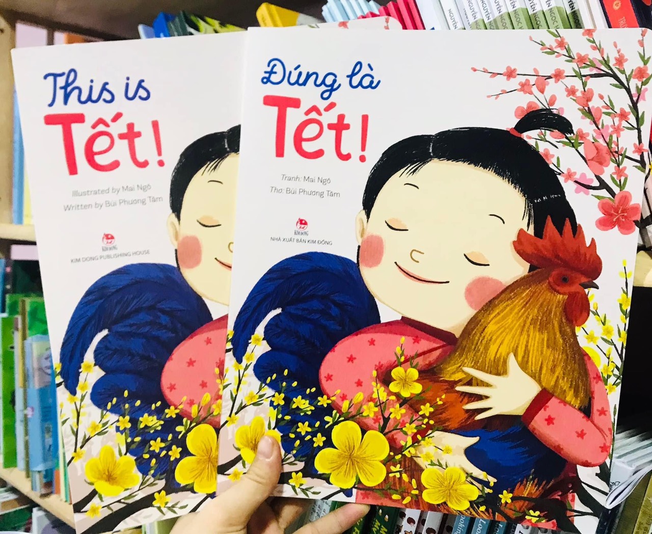 🌸 ĐÚNG LÀ TẾT - THIS IS TẾT 🌸- Cuốn Đồng Dao Xinh Xắn Cho Dịp Tết - Bé Biết Thêm Nhiều Phong Tục Của Quê Hương Mình Ngày Tết Cổ Truyền, Bé Được Học Yêu Thương Và Chia Sẻ Thông Qua Từng Câu Chào Lời Chúc