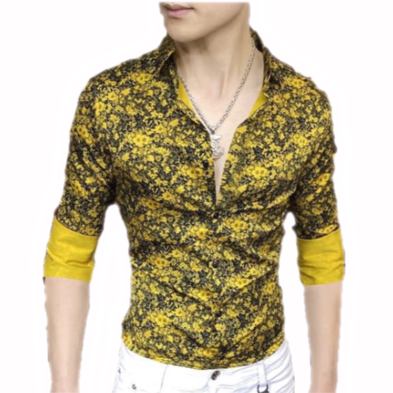 [HCM]ÁO SƠ MI PHI LỤA NAM THỜI TRANG CAO CẤP SHOPHAVY1992 HOTS2020 (3 MẪU)