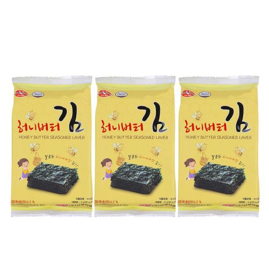 Rong biển ăn liền tẩm bơ mật ong Namkwangfood 5g