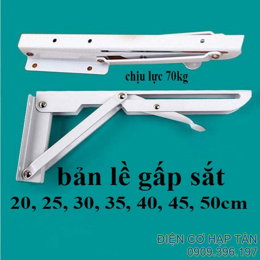 Eke gấp gọn trọng tải 70kg 20, 25, 30,35, 40, 45, 50cm bản lề gấp thông minh