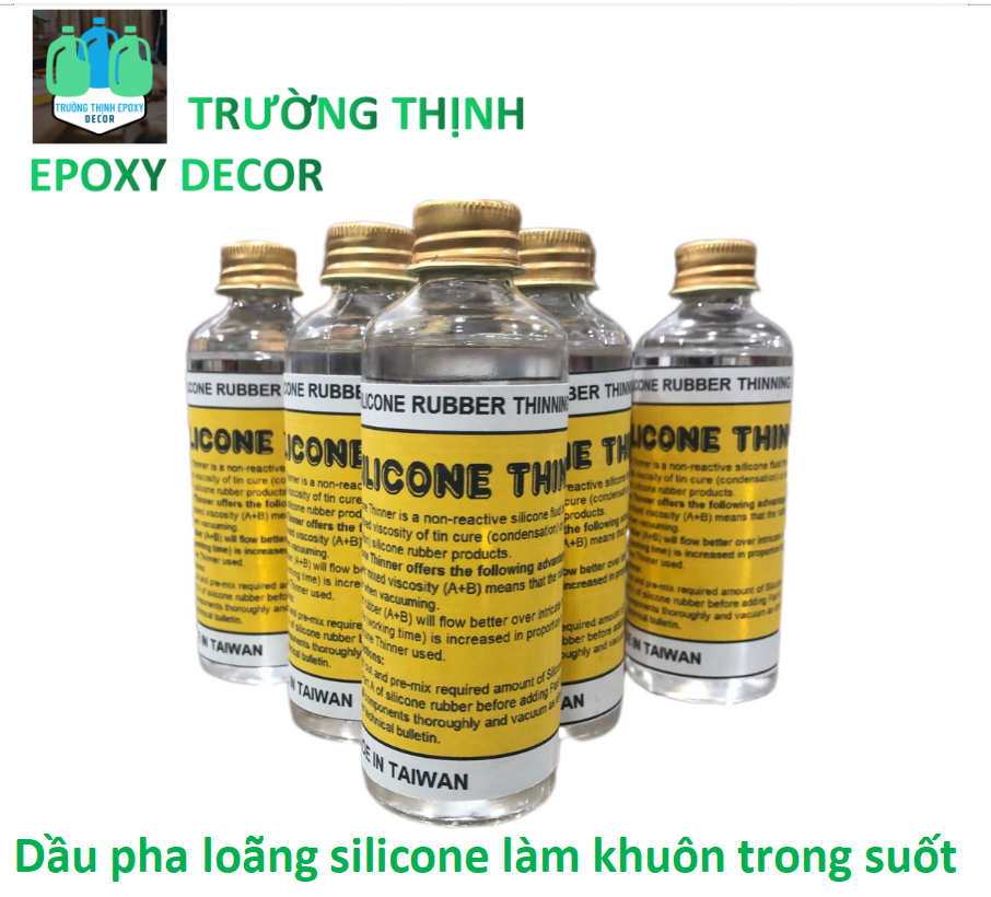 [HCM]Dầu Pha Loãng Silicone 100ml