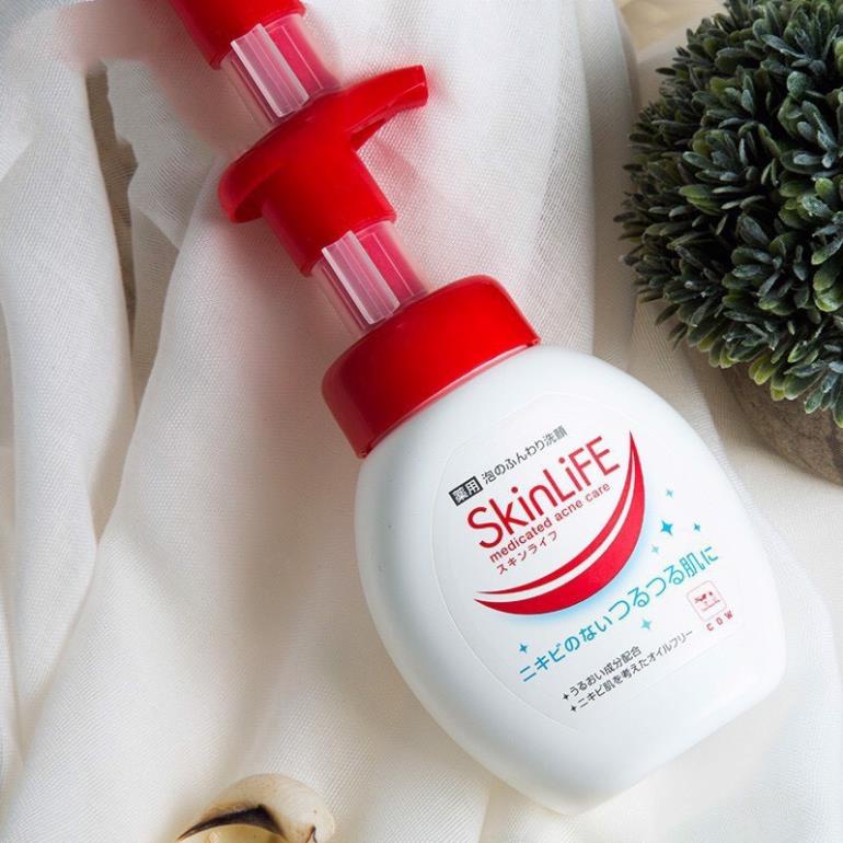 Sữa rửa mặt ngăn ngừa mụn Skin Life 200ml chính hãng Nhật Bản