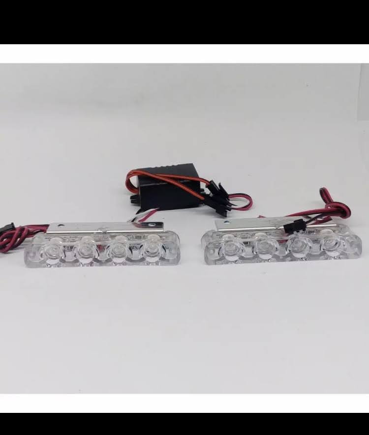 Đèn chớp cảnh sát loại 4 led siêu đẹp xe máy - ô tô , đèn chớp nháy xe máy , đèn trang trí xe máy, đồ chơi xe máy , phụ kiện xe máy