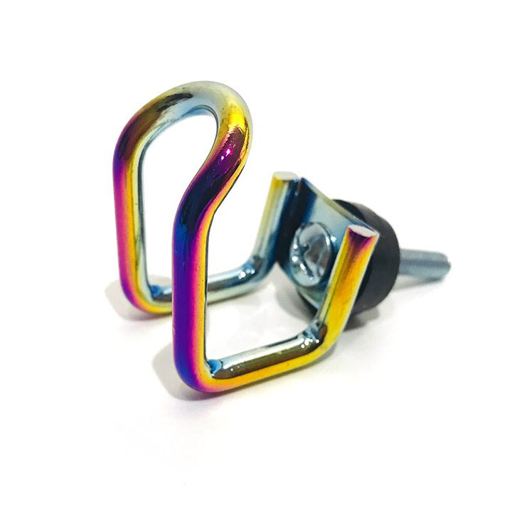 Móc treo xe máy sơn titan có kèm theo ốc gắn phù hợp gắn cho mọi dòng xe chắc khỏe bền đẹp