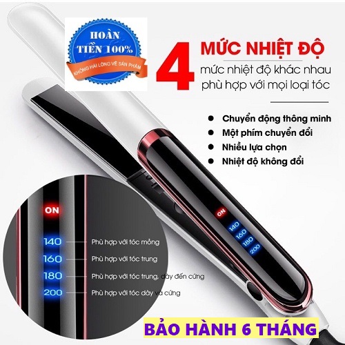 Máy uốn ép tóc đa năng tạo kiểu tóc thông minh na_8868 - máy duỗi tóc - máy bấm tóc - máy kéo tóc máy ép tóc máy duỗi tóc máy kẹp duỗi tóc