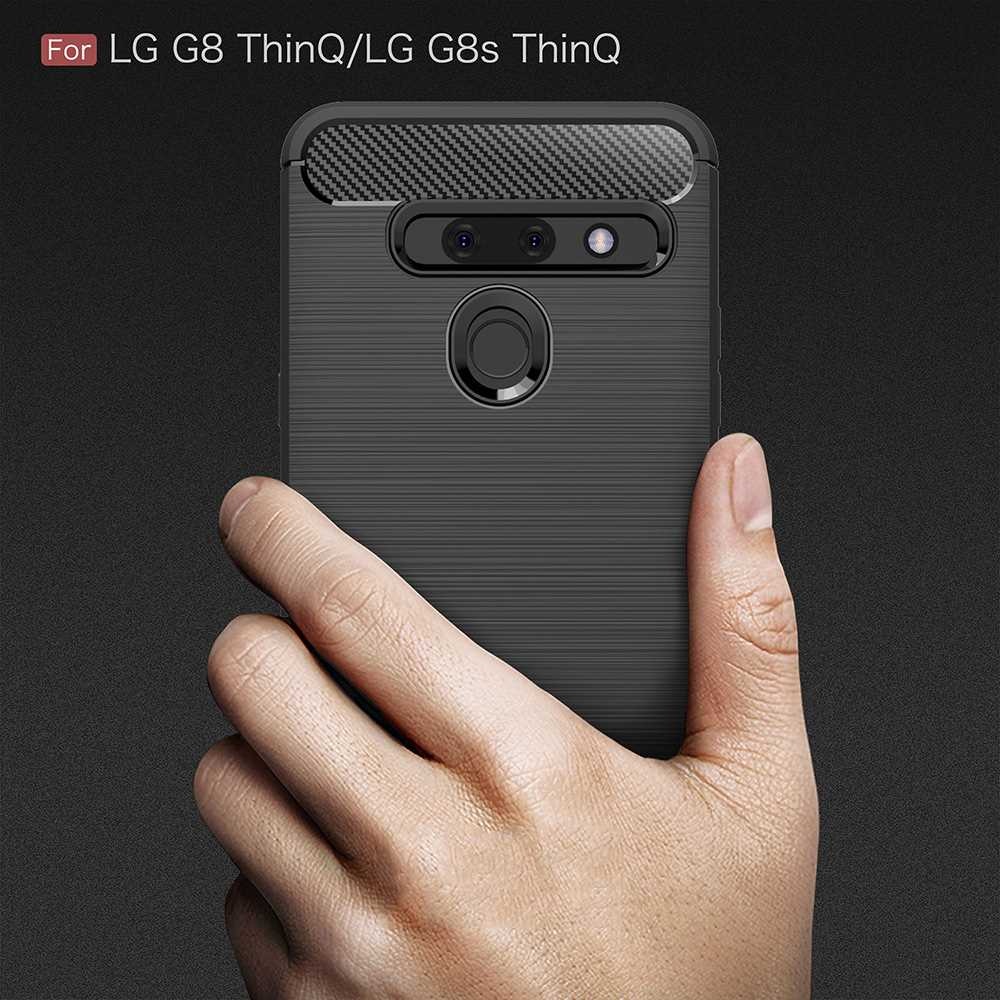Lg g8 hàn 03 camera - lg g8 mỹ 02 camera - ốp lưng carbon fiber