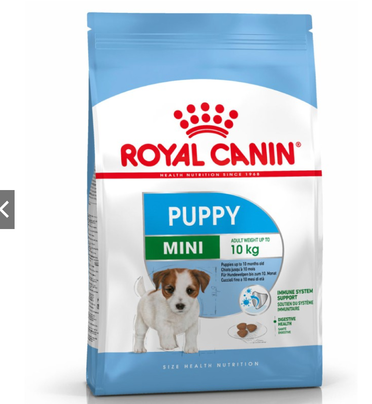Thức ăn hạt cho chó con giống nhỏ puppy mini royal canin - 800g
