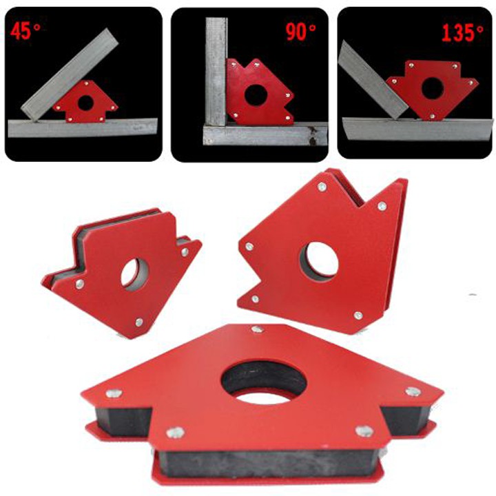 Nam Châm Ke Góc Vuông Hàn Sắt Thông Minh Ke Nam Châm Vuông Góc Lực Hút Siêu Mạnh 12kg 22kg 33kg