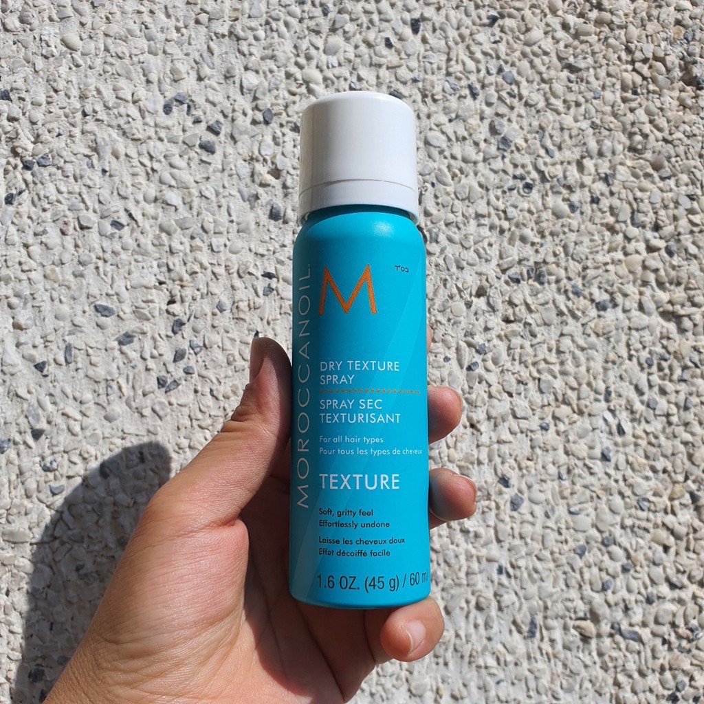 Keo xịt tạo kết cấu khô moroccanoil dry texture hair spray 60ml