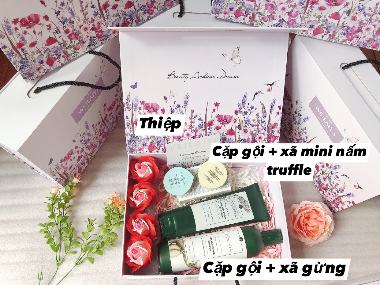 SET QUÀ WEILAIYA KÈM HỘP , RƠM , THIỆP , HOA ( TÙY SET) CÁC SẢN PHẨM WEILAIYA QUÀ 20/10 ,  8/3 20/11, GIÁNG SINH , LỄ  , 14/2 , KỈ NIỆM NGÀY CƯỚI , HỎI .