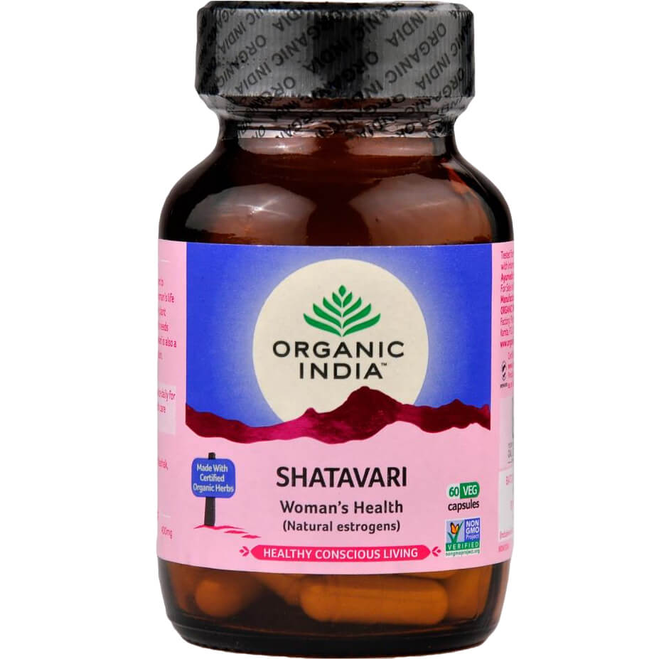 Viên cân bằng nội tiết nữ Shatavari Organic India