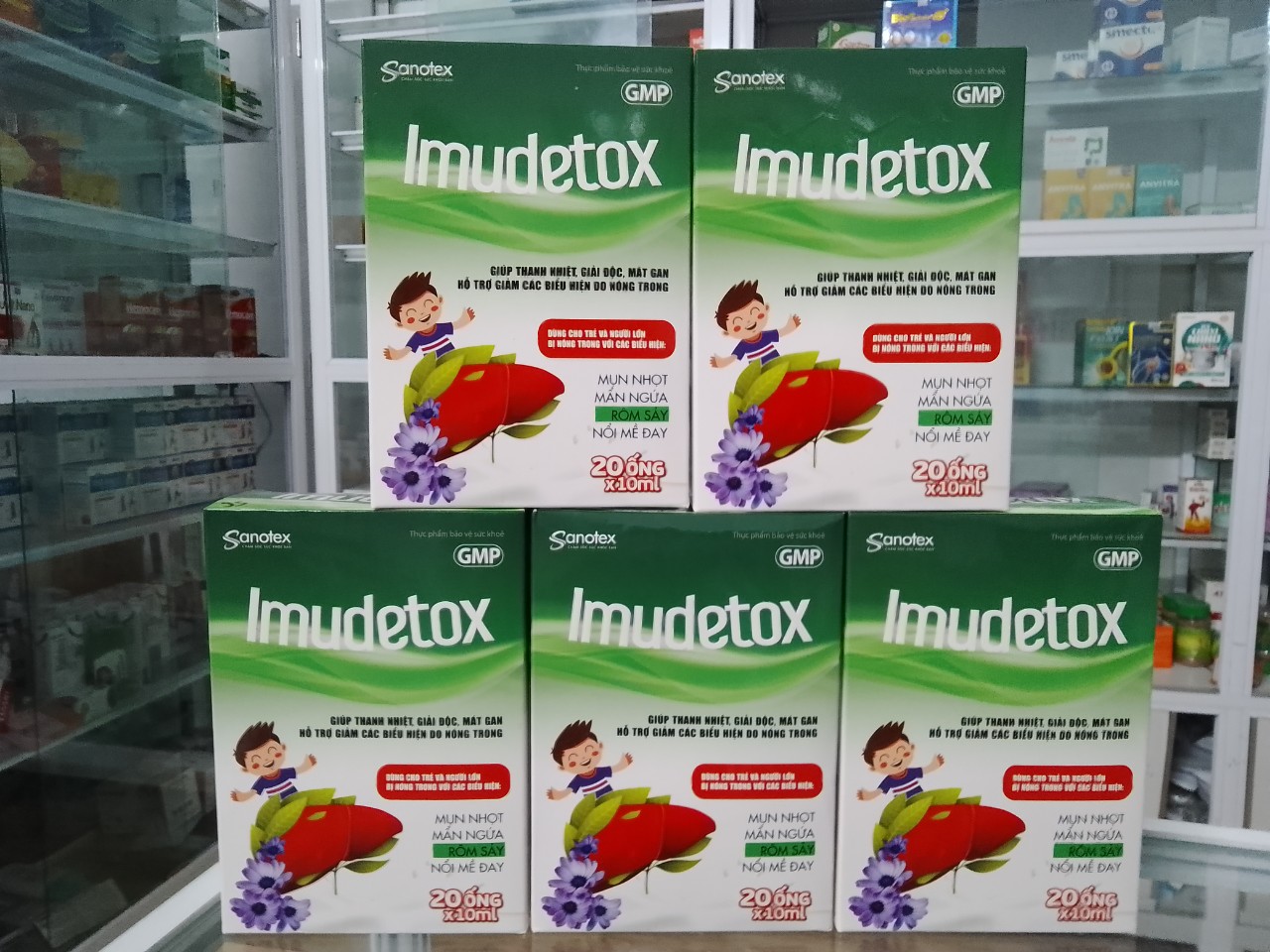 IMUDETOX THANH NHIỆT, GIẢI ĐỘC,MÁT GAN