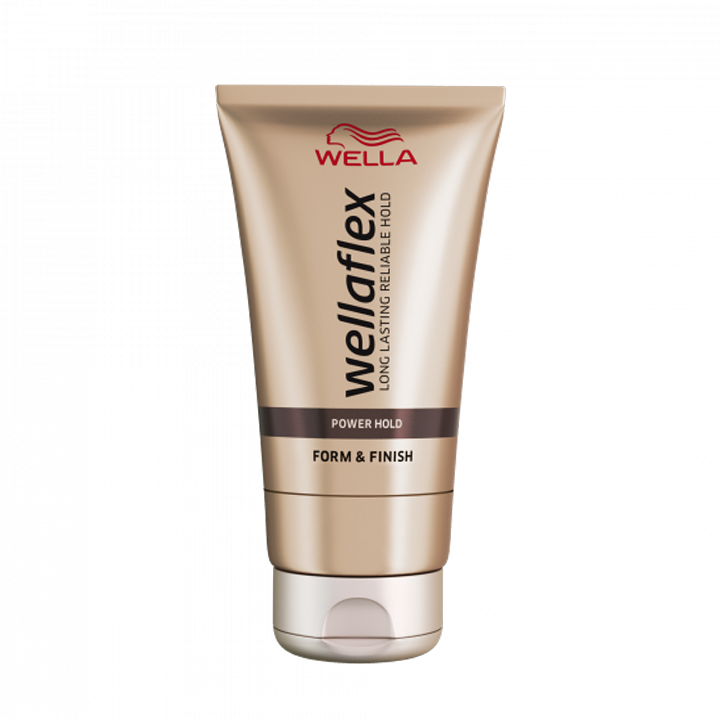 Gel vuốt tóc wellaflex power hold form & finish, 150 ml