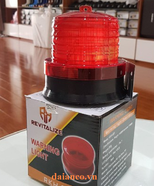 Đèn cảnh báo dùng pin chớp nháy RKH-001