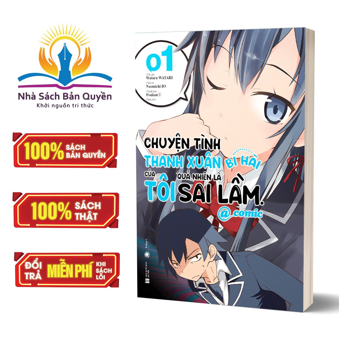 Sách - Chuyện tình thanh xuân bi hài của tôi quả nhiên là sai lầm @comic