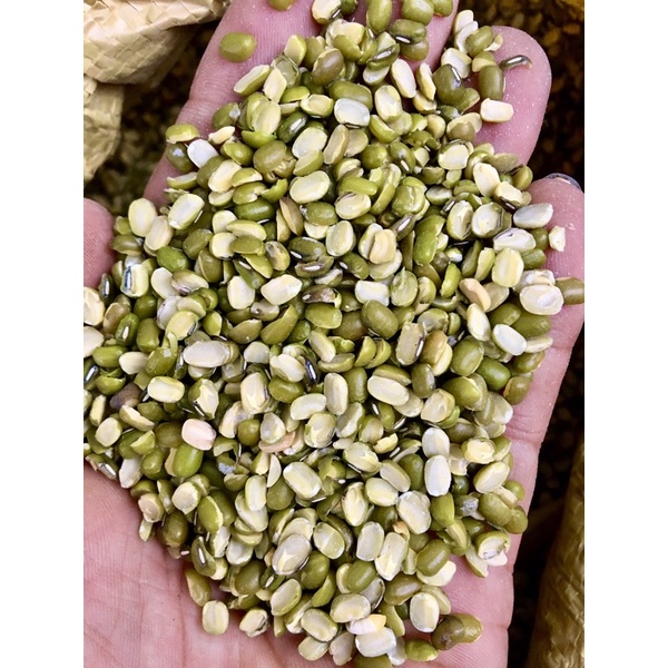 Đậu xanh cà, đỗ xanh tách vỏ, đậu xanh cà đôi, đỗ xanh 1kg