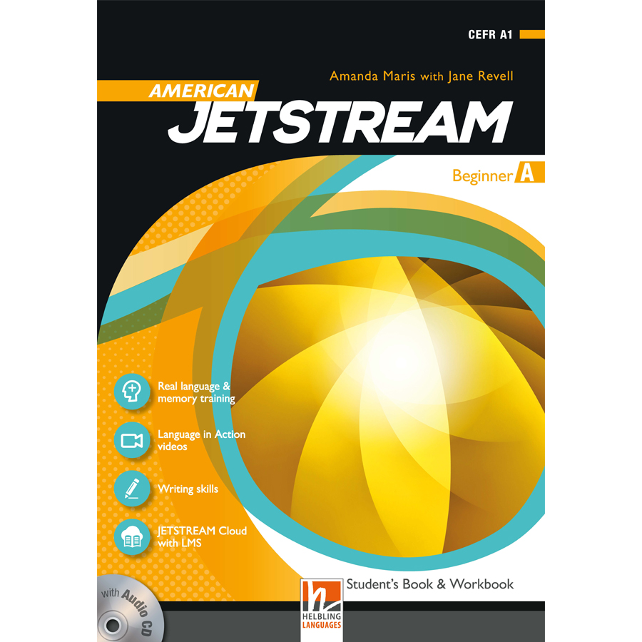 Sách - dtpbooks - American Jetstream Beginner A Student's book & Workbook ( không kèm CD)