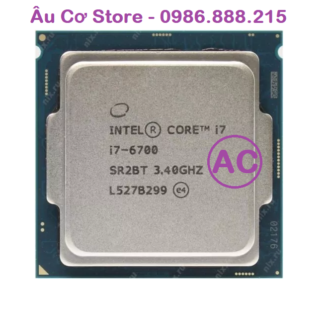 Bộ vi xử lý Intel CPU Core i7-8700 i7 6700 i7 4770 i7 3770 i7 2600 3.40GHz